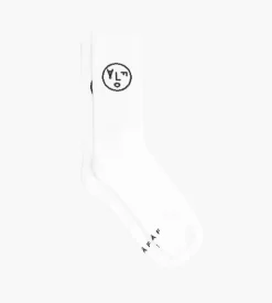 OLAF Face Socks White SS25