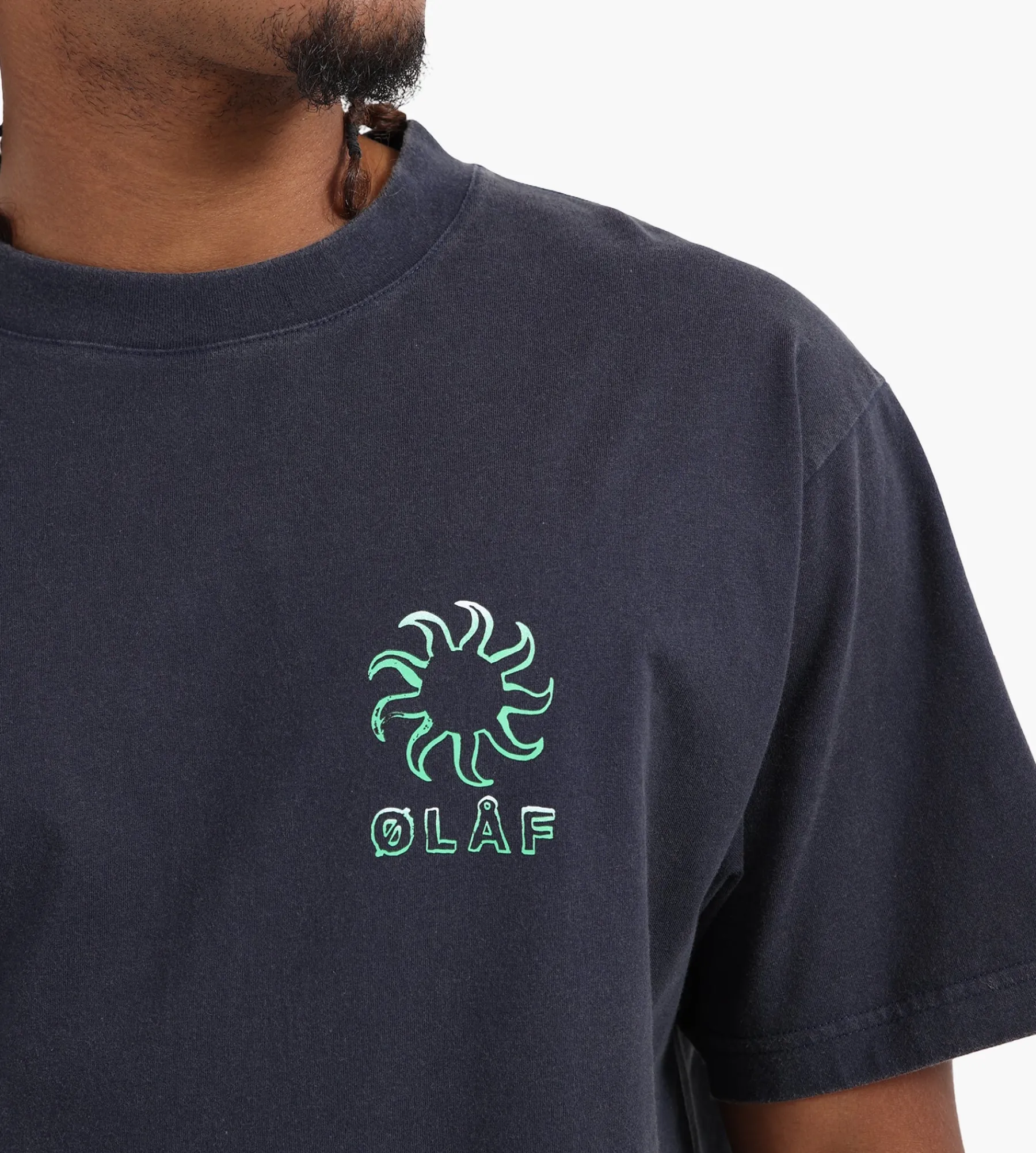 OLAF Gradient Sun Tee Washed Navy