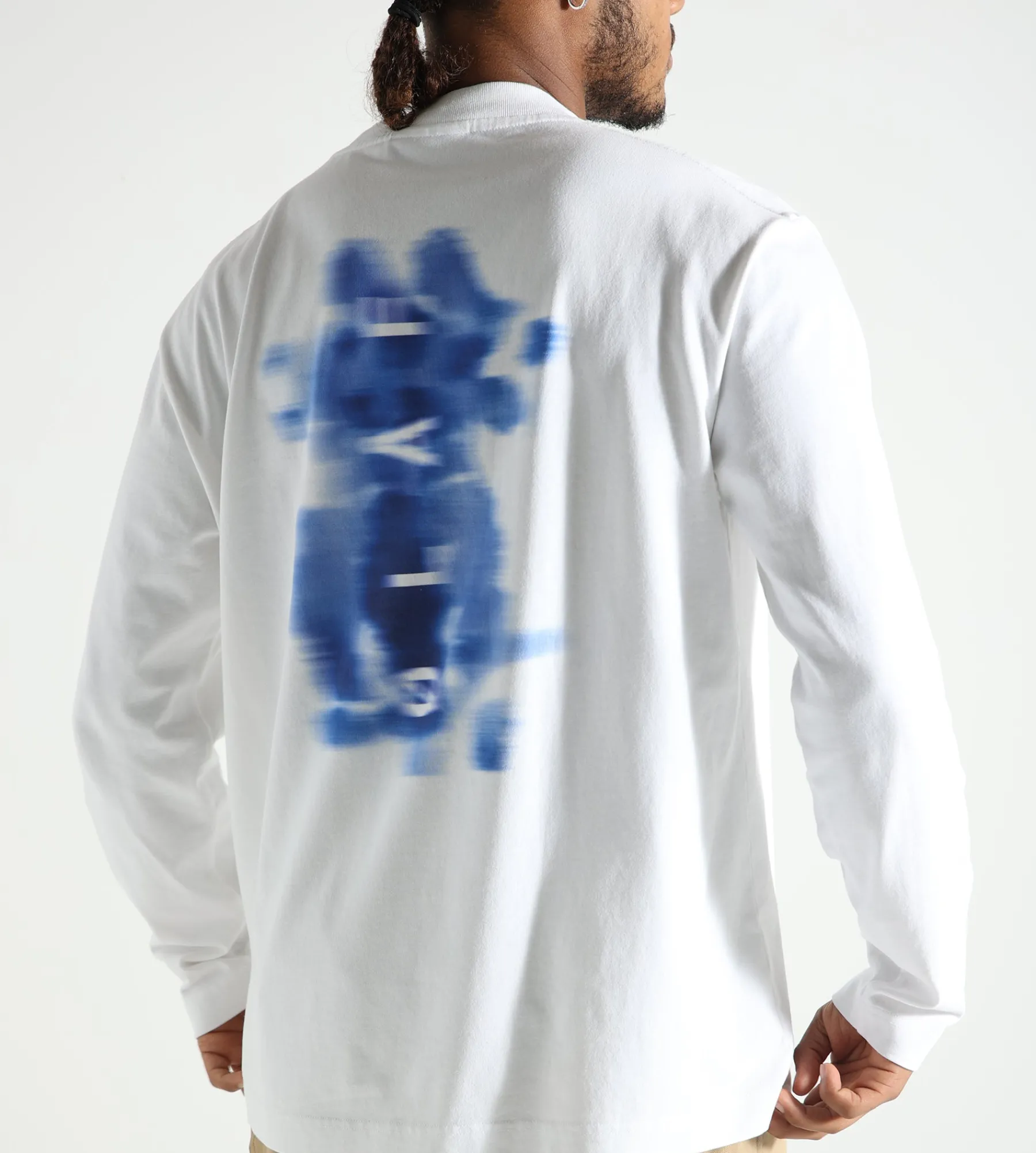 OLAF Ink Stain Longsleeve Optical White