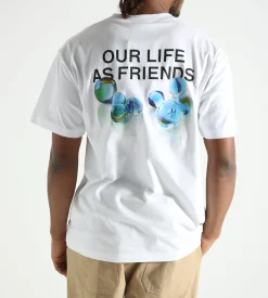 OLAF Marbles Tee Optical White