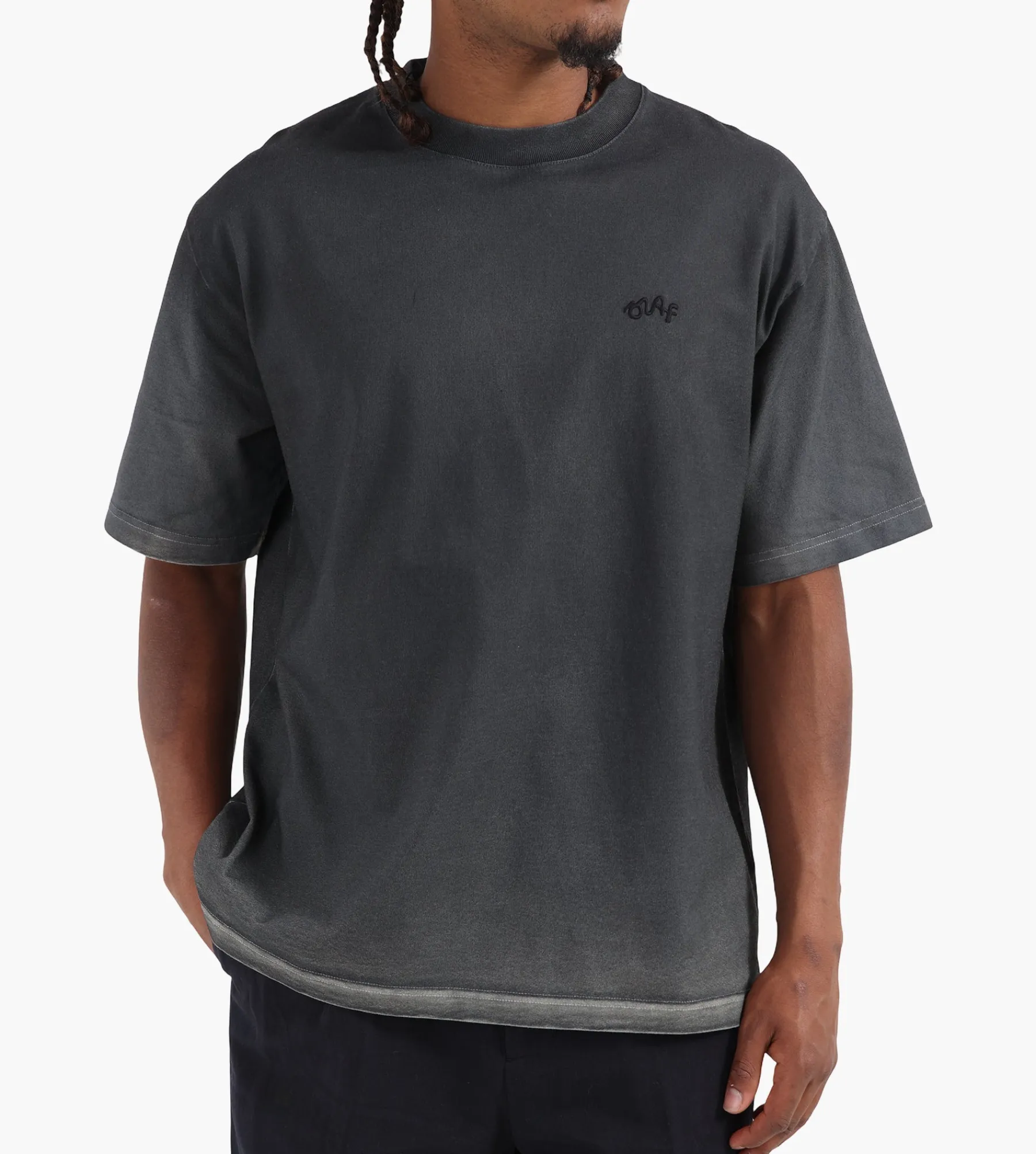 OLAF Pigment Spray Tee Charcoal