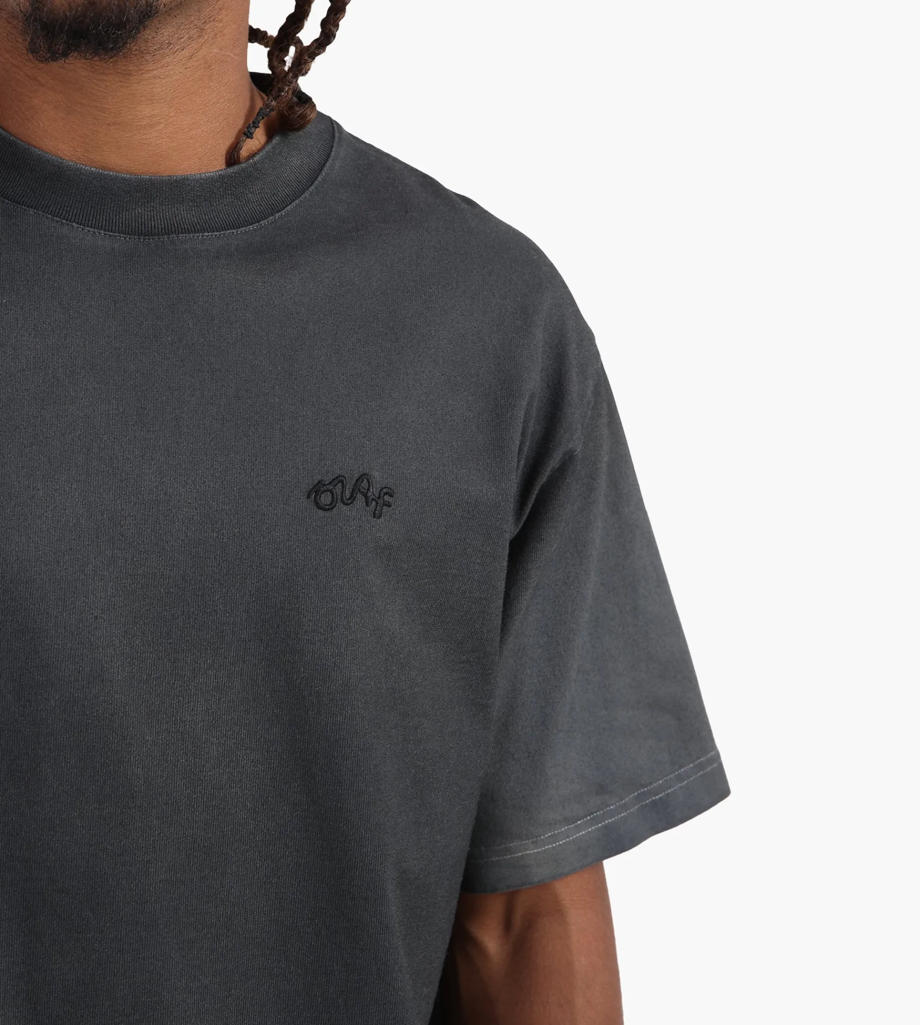 OLAF Pigment Spray Tee Charcoal