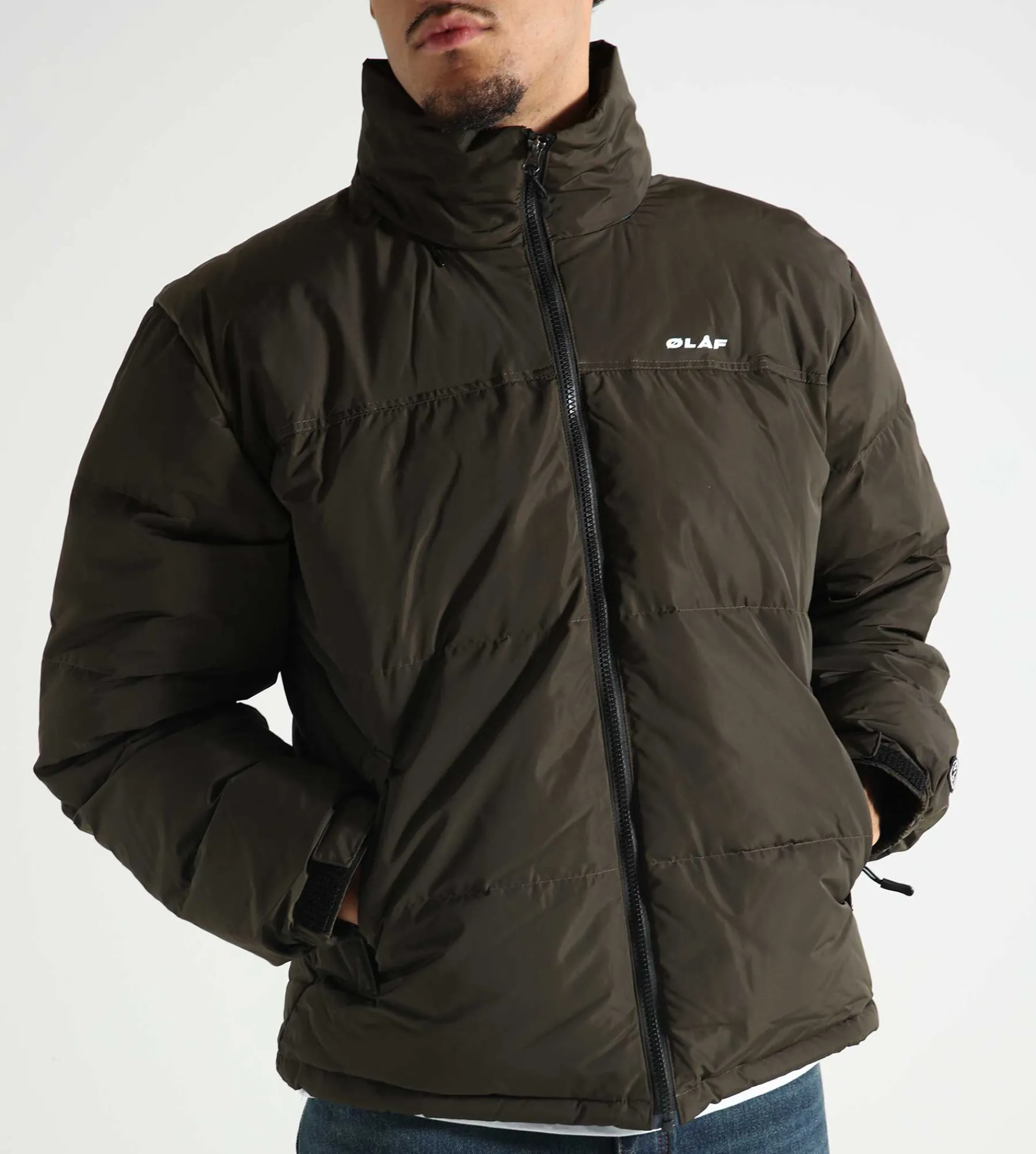 OLAF Puffer Jacket Dark Moss