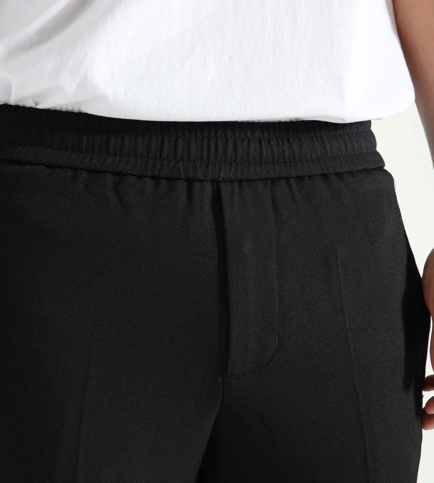 OLAF Slim Elasticated Trouser Black