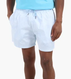 OLAF Stripe Sun Aop Shorts Surf Blue