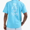 OLAF Tag Tee Cyan Blue