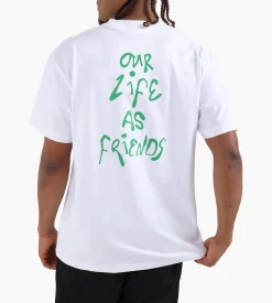 OLAF Tag Tee Optical White
