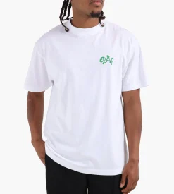 OLAF Tag Tee Optical White
