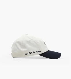 OLAF Varsity Cap Off-White Navy