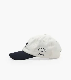 OLAF Varsity Cap Off-White Navy
