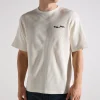 OLAF Wavy Drift Waffle Tee Off-White