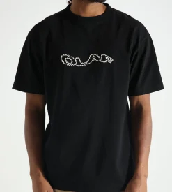 OLAF Zigzag Wavy Drift Tee Black