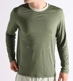 On x DISTANCE Pace Lgsleeve Taiga