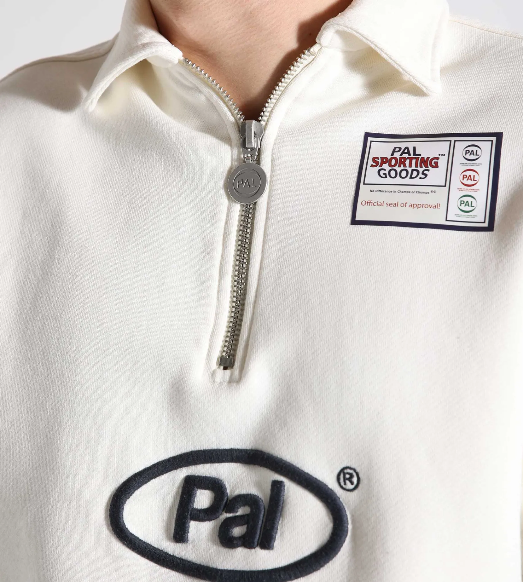 PAL Sporting Goods Collection Half Zip Marshmallow