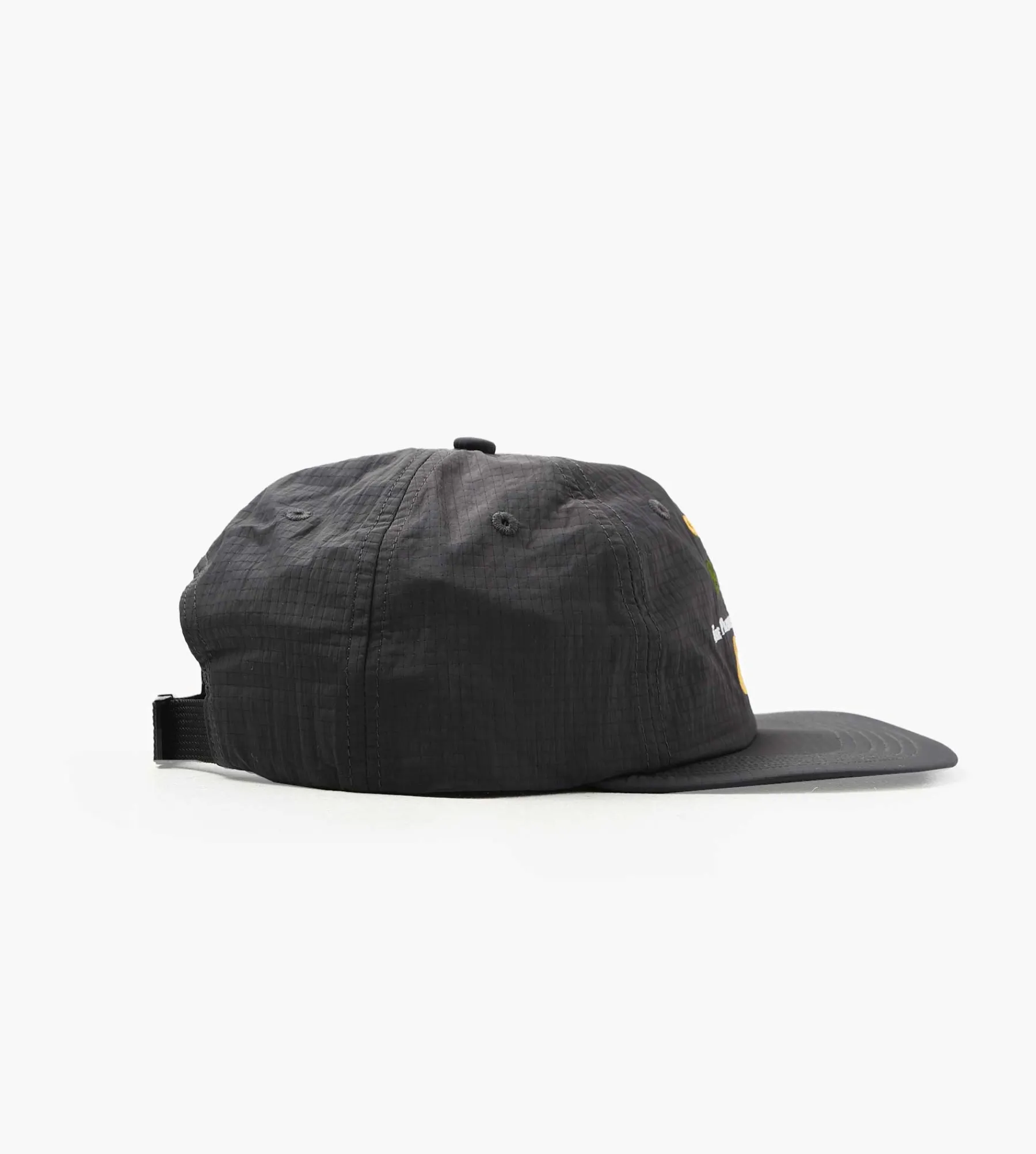 Palmes Gardens Performance Cap Nylon Ripstop Charcoal