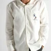 Palmes Societá Shirt Off-White