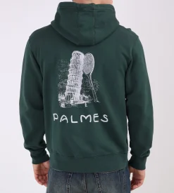 Palmes Tower Hoodie 350GSM Sweat Dark Green