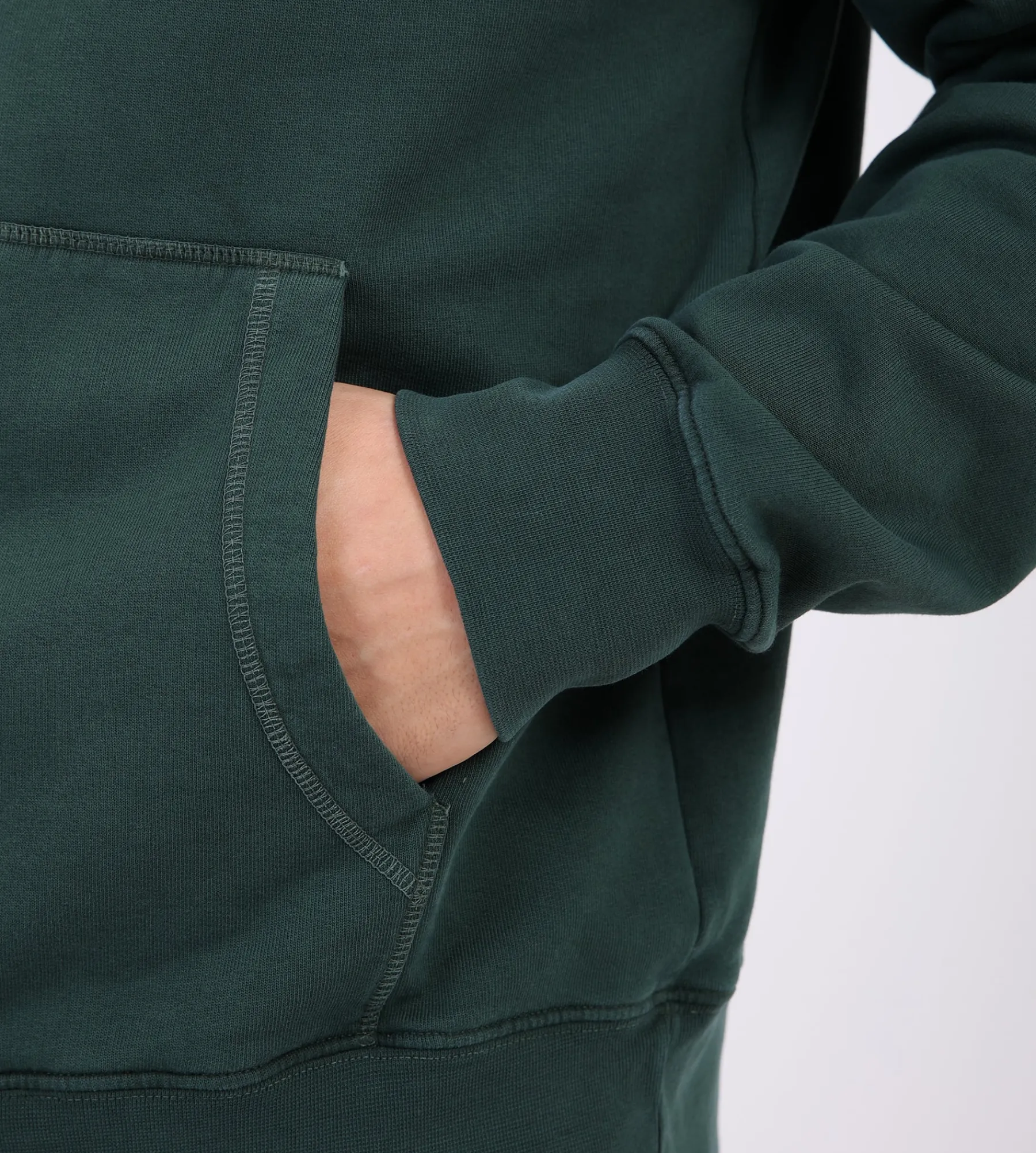 Palmes Tower Hoodie 350GSM Sweat Dark Green