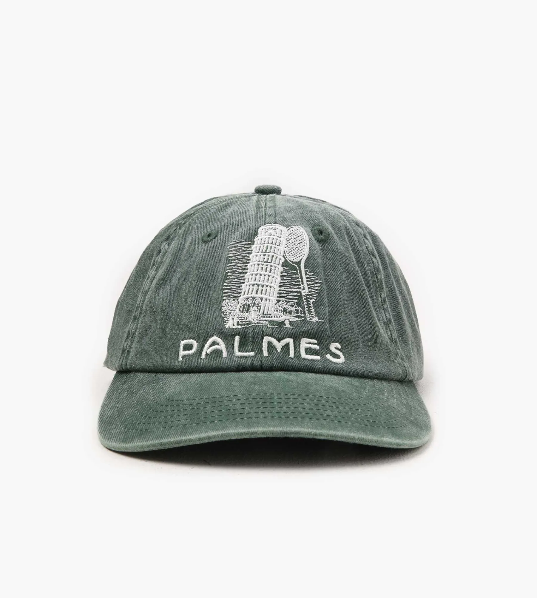 Palmes Tower 6-Panel Cap Rec. Cotton Twill Green