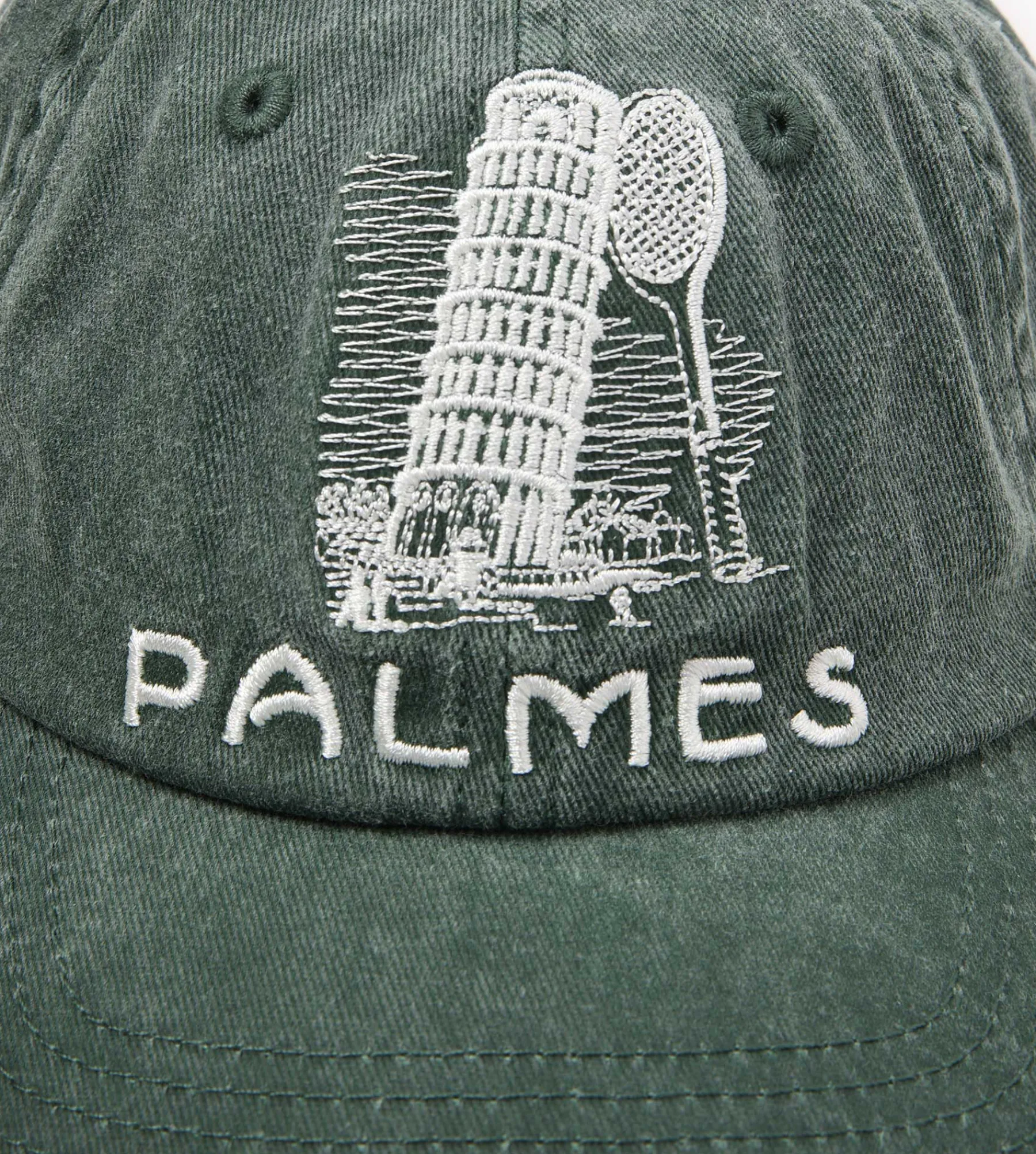 Palmes Tower 6-Panel Cap Rec. Cotton Twill Green