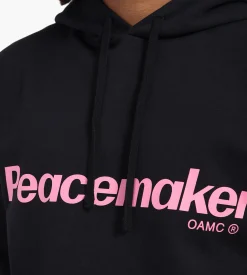 Peacemaker OAMC Flower Loose Fit Hoodie Black