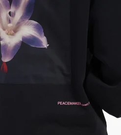 Peacemaker OAMC Flower Loose Fit Hoodie Black