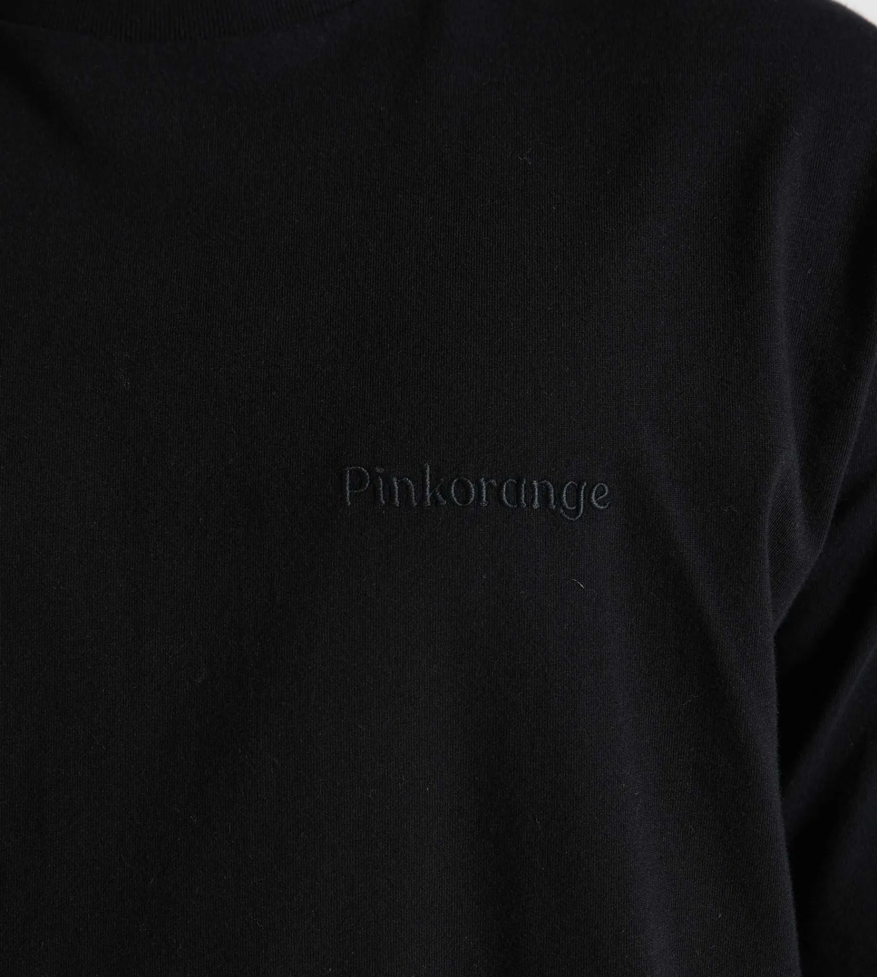 Pinkorange Logo T-shirt Black