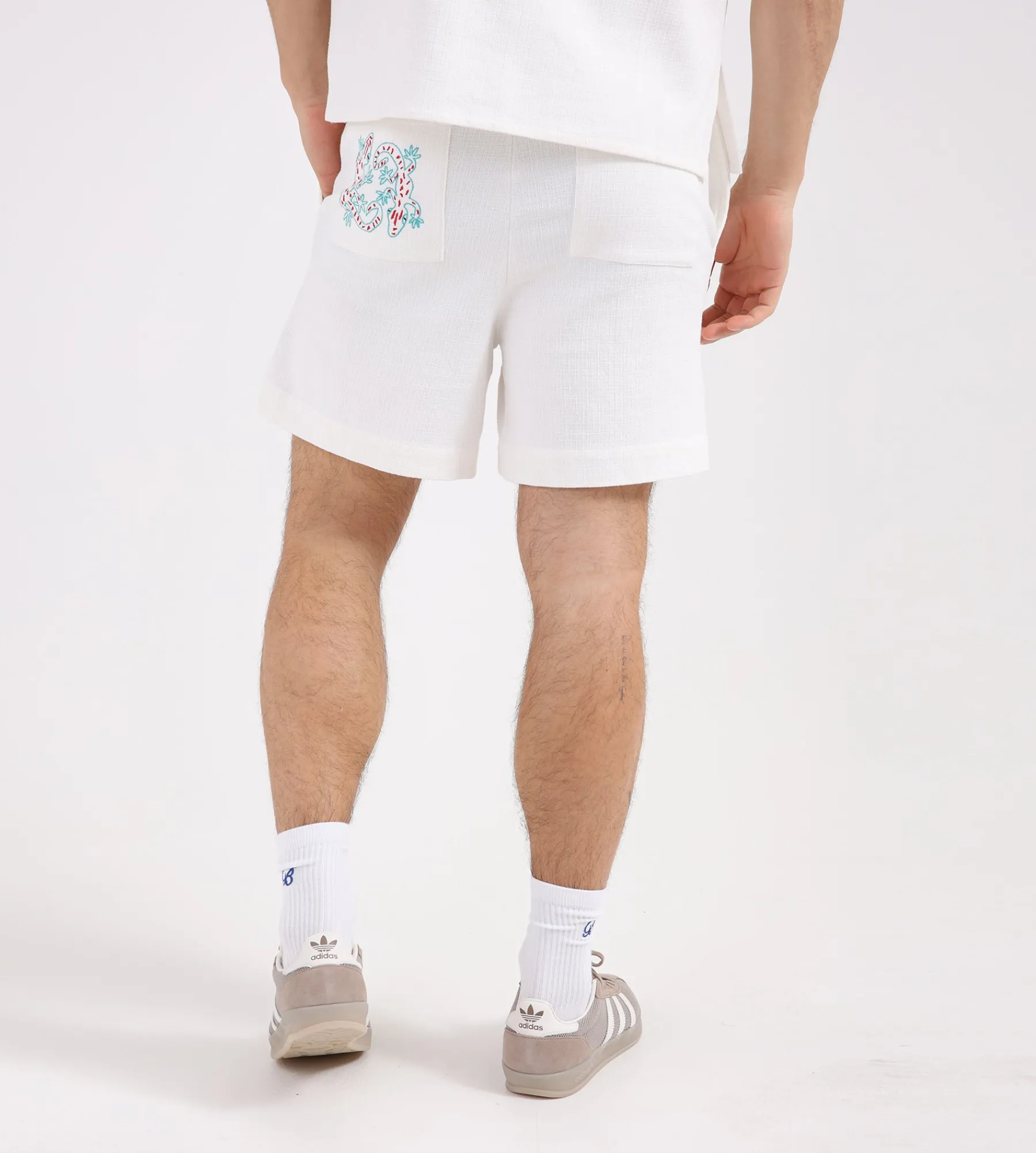 Potato Head Bali's Landscape Shorts White