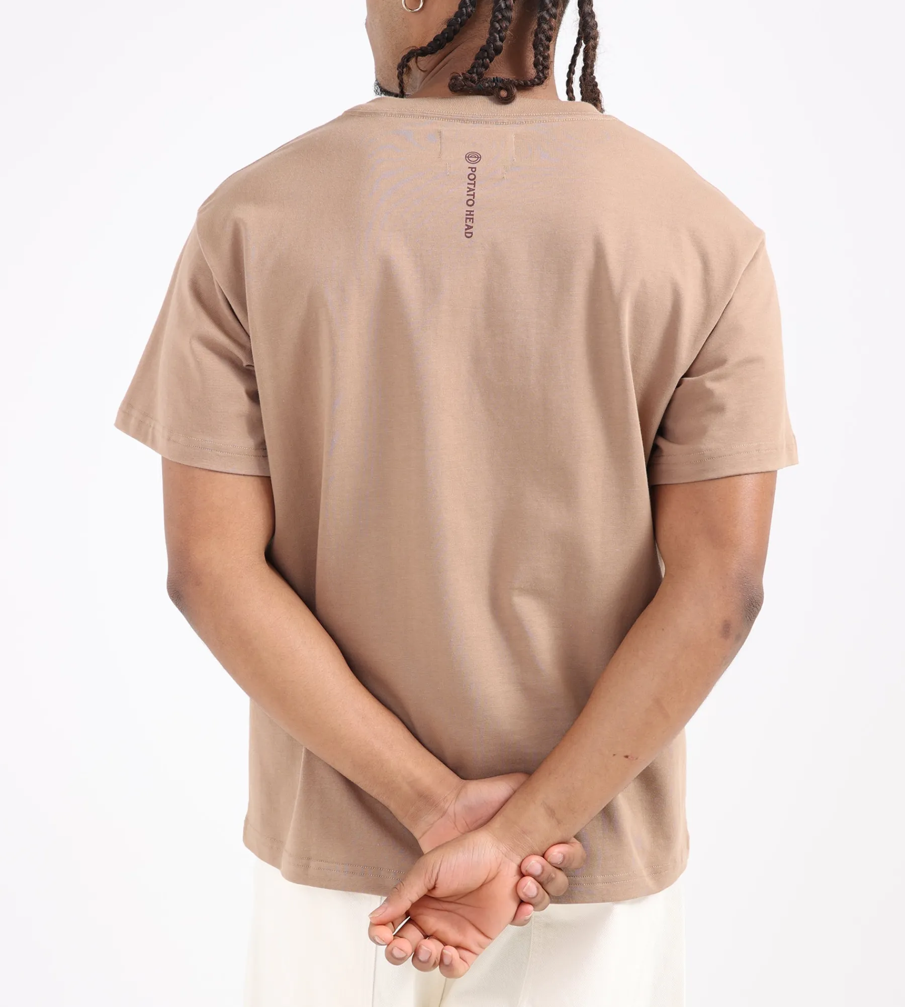 Potato Head Bli Made Printed T-shirt Brown