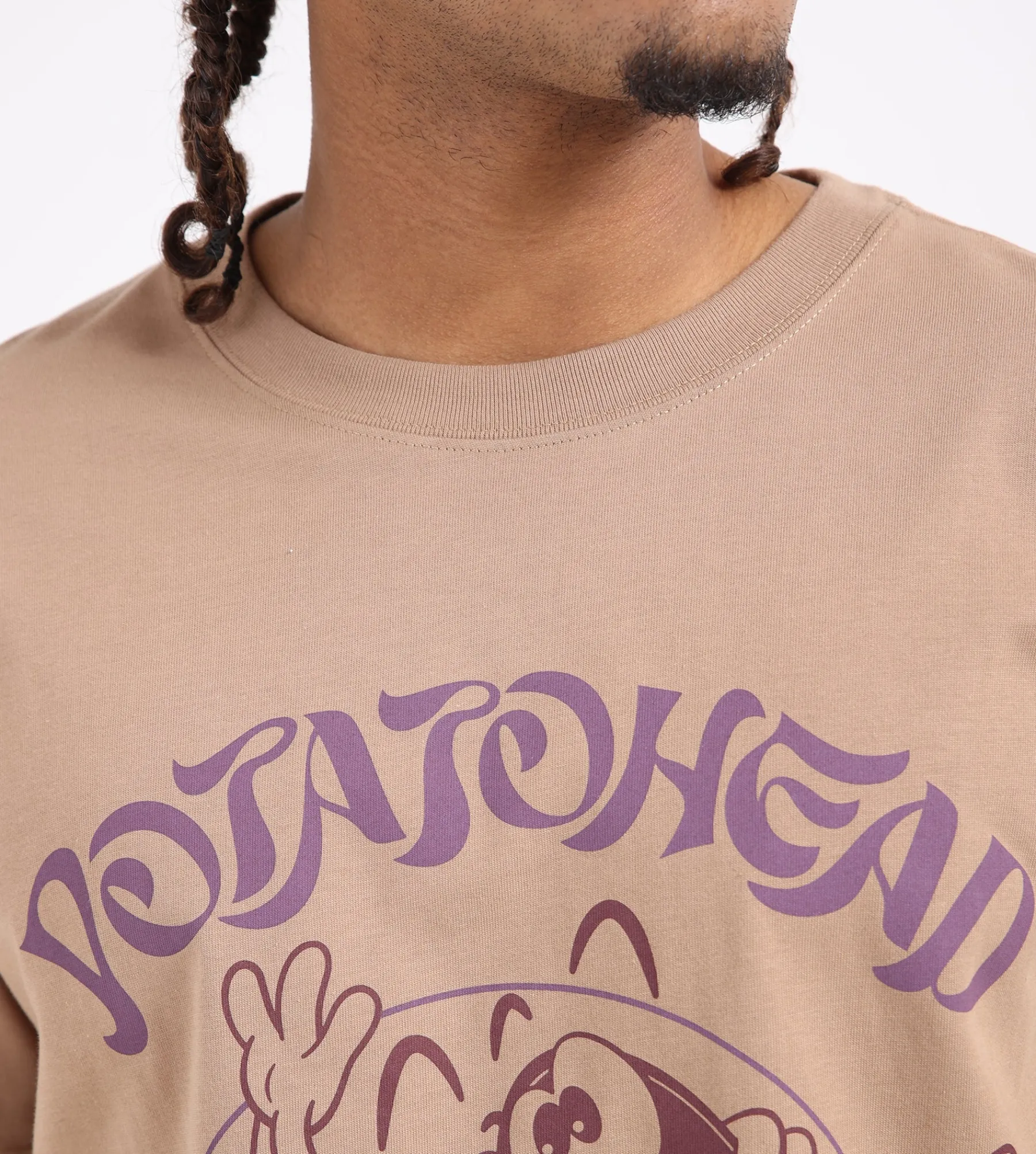 Potato Head Bli Made Printed T-shirt Brown