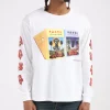 Potato Head Cassette Tape Printed Longsleeve White