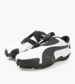 Puma Mostro Perf White- Black