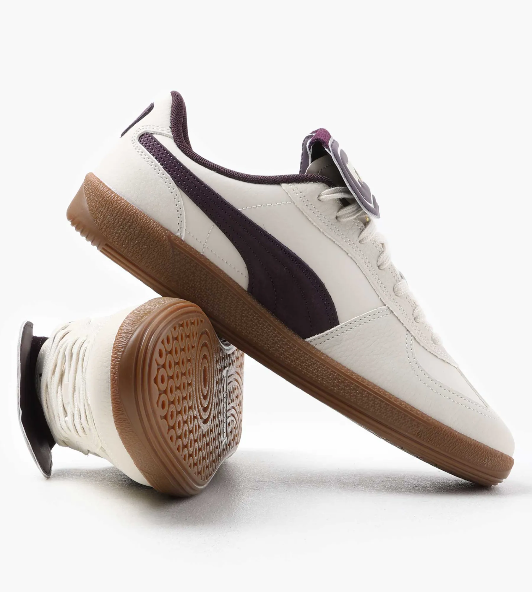 Puma Palermo Premium Alpine Snow-Midnight Plum