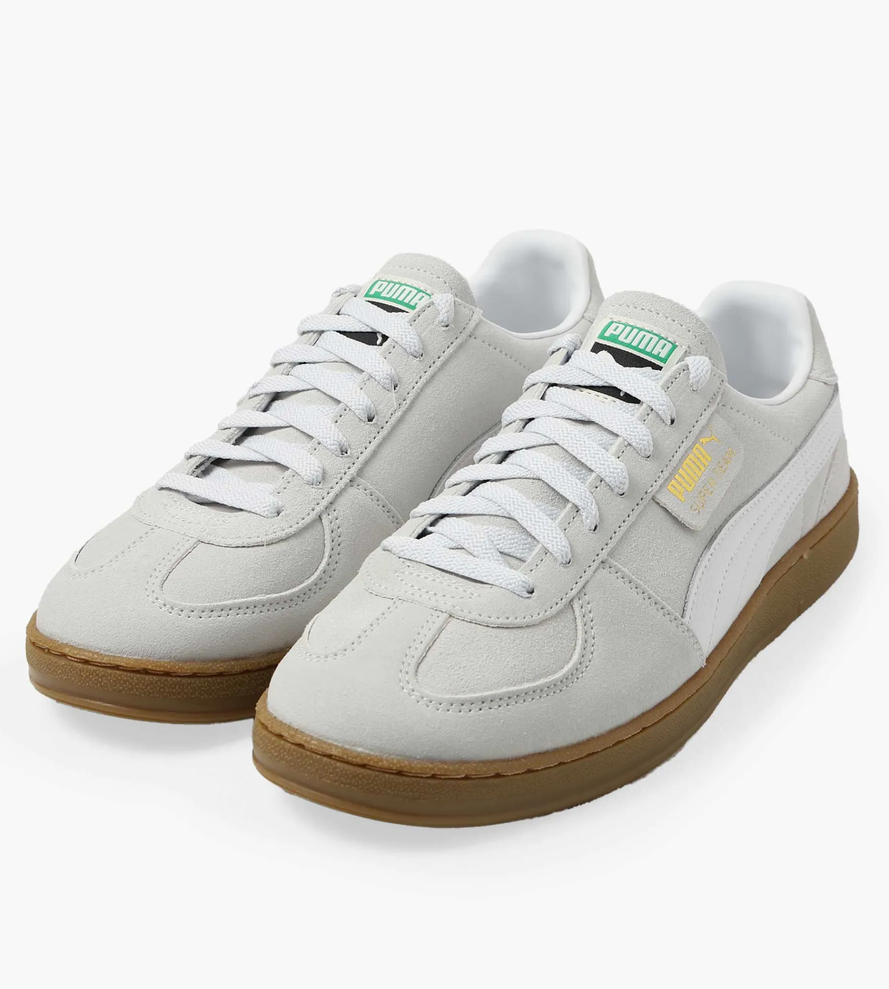 Puma Super Team SD Silver Mist White
