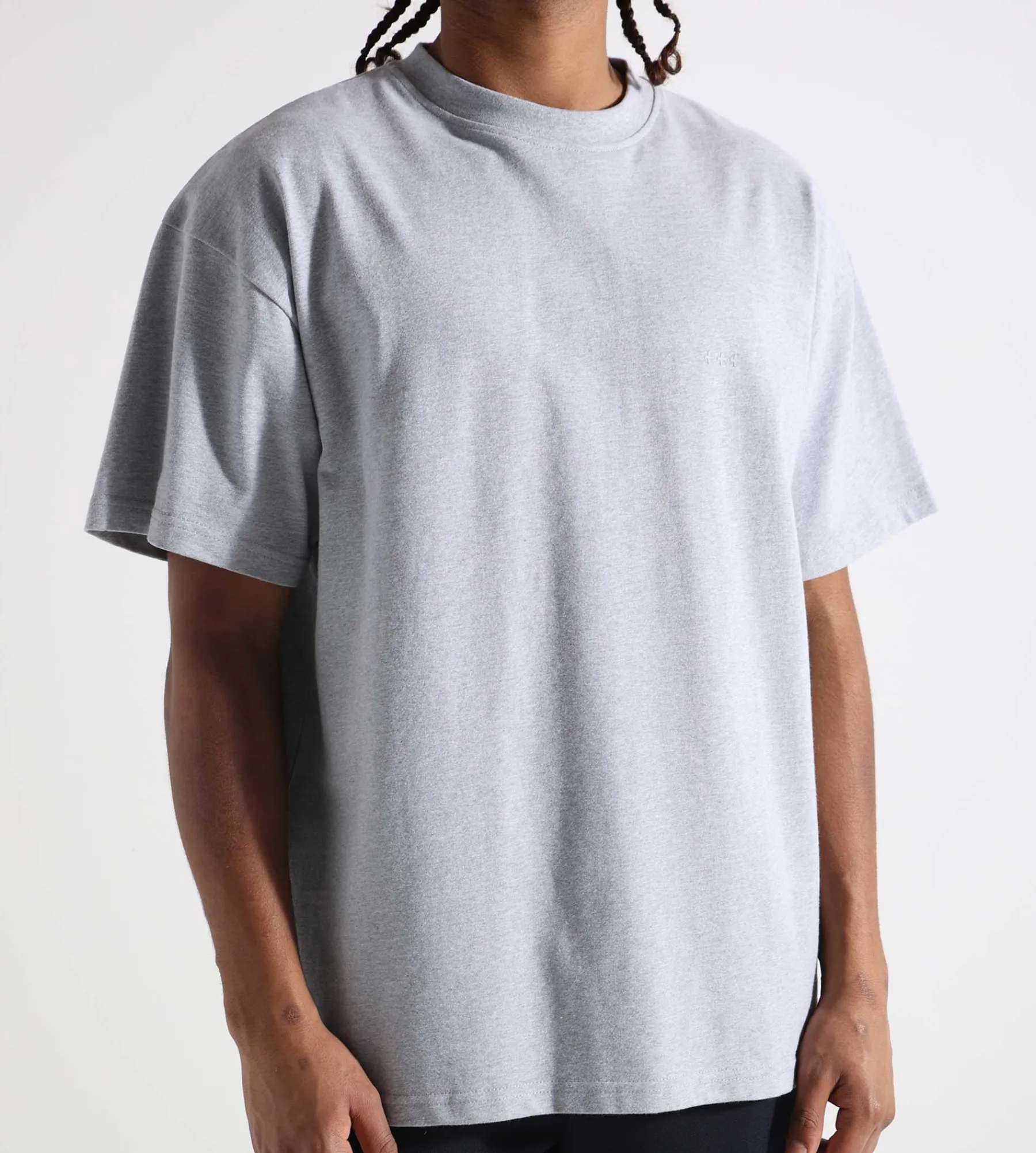 Quality Blanks QB304 Loose T-shirt Grey Melange