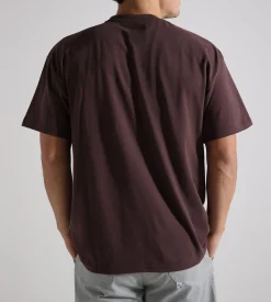 Quality Blanks QB303 Loose T-shirt Sunset Ruby