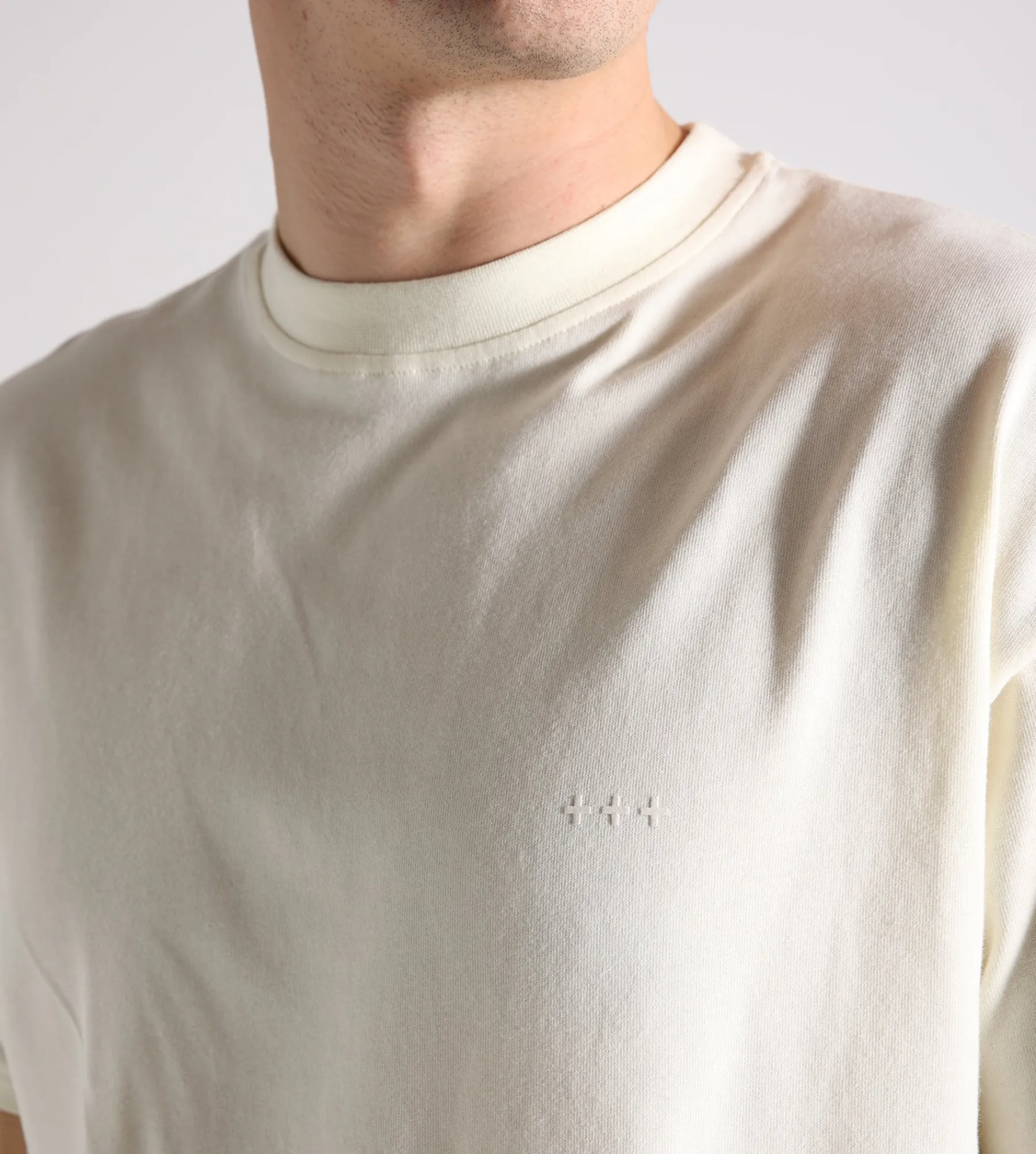 Quality Blanks QB303 Loose T-shirt Off White