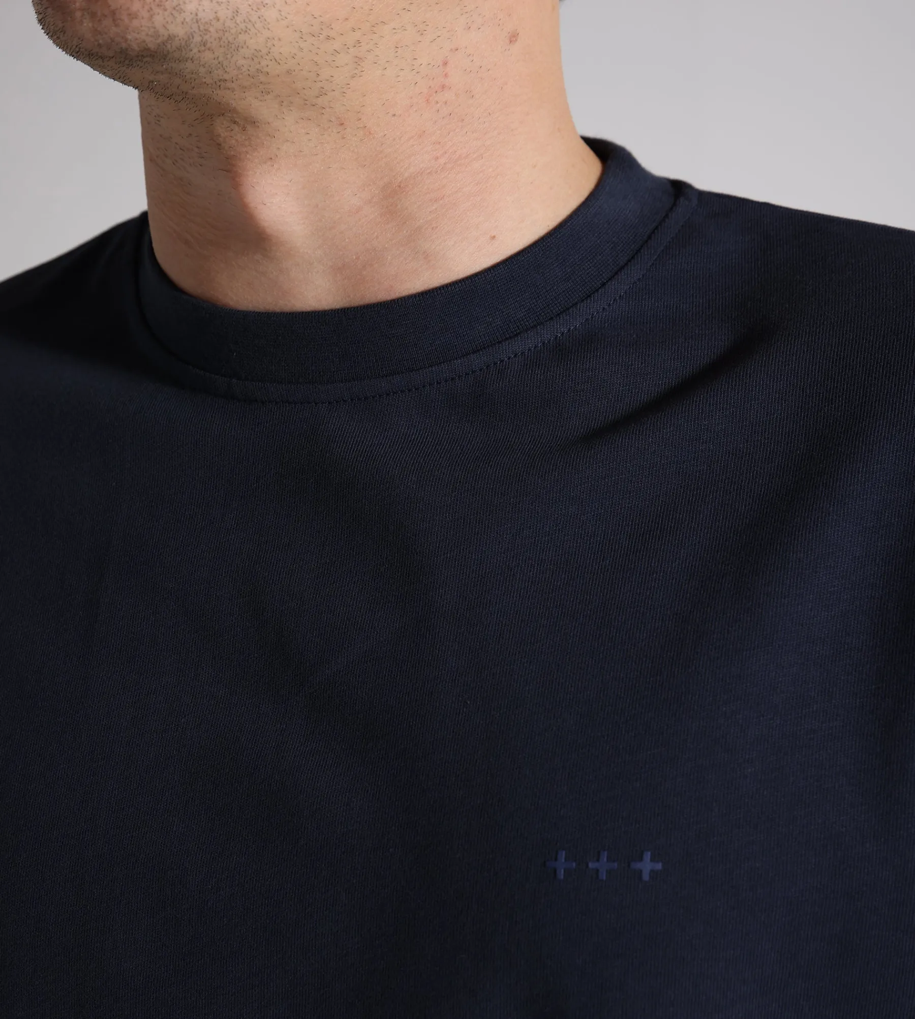 Quality Blanks QB303 Loose T-shirt Navy