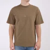 ROA Logo T-Shirt Brown Olive