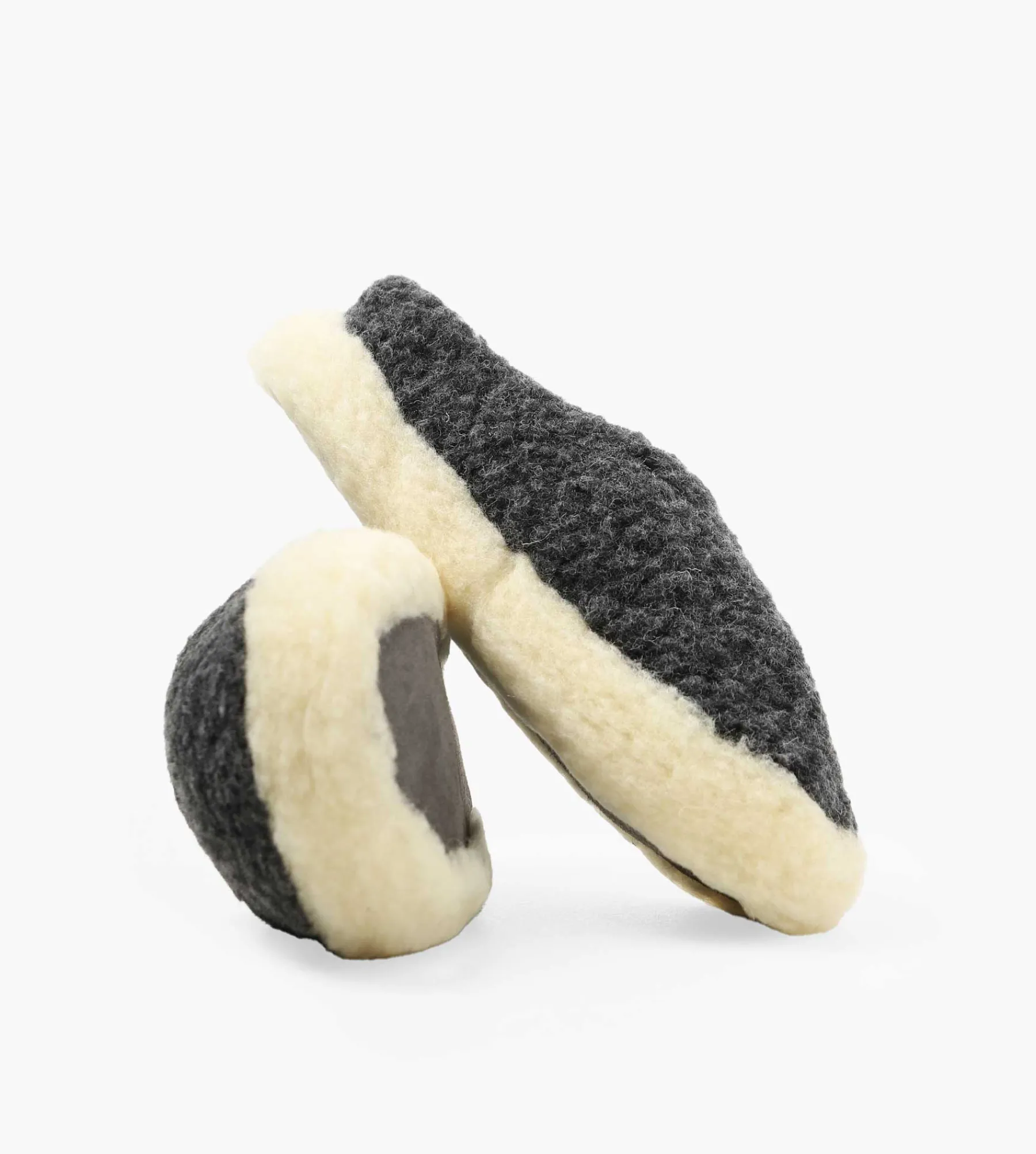 Rue de Wool The Nordic Low Charcoal Black Natural