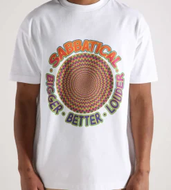 Sabbatical Bigger, Better, Louder T-Shirt White