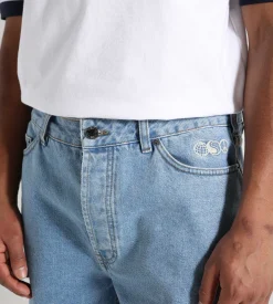 Sabbatical Carpenter Denim Short Washed Blue