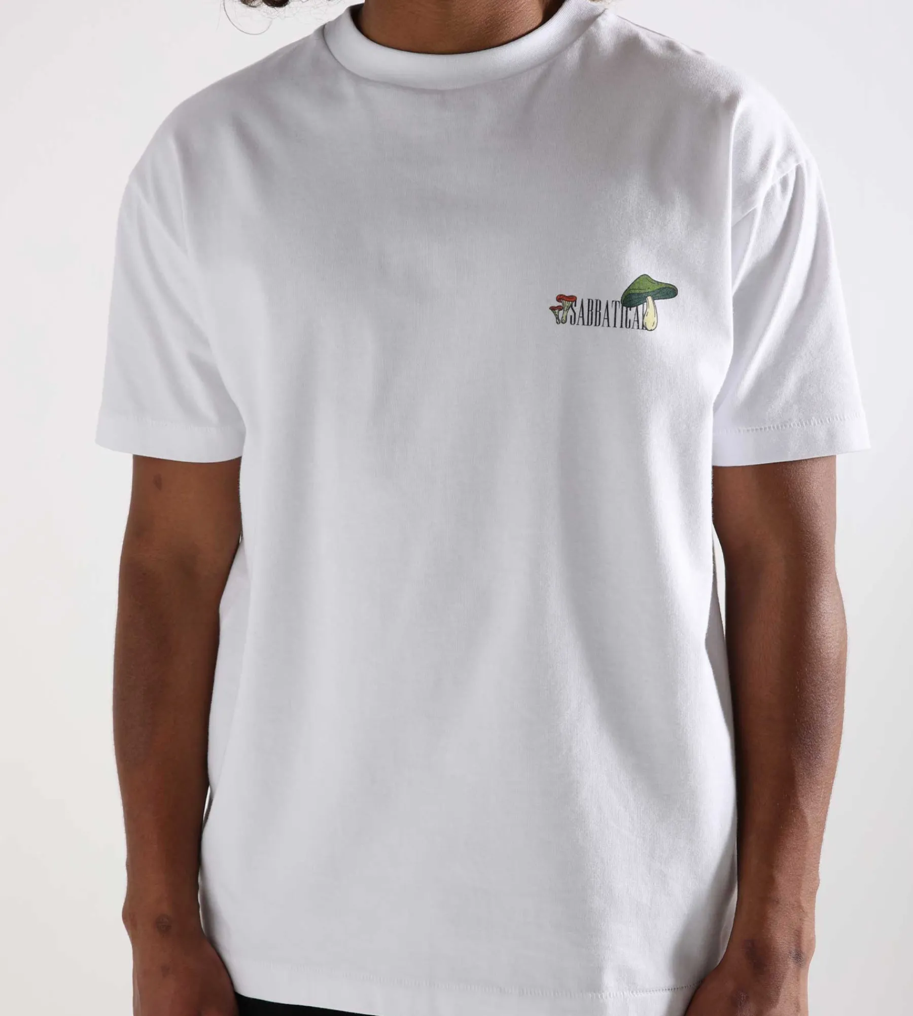 Sabbatical Dancing Shrooms T-Shirt White