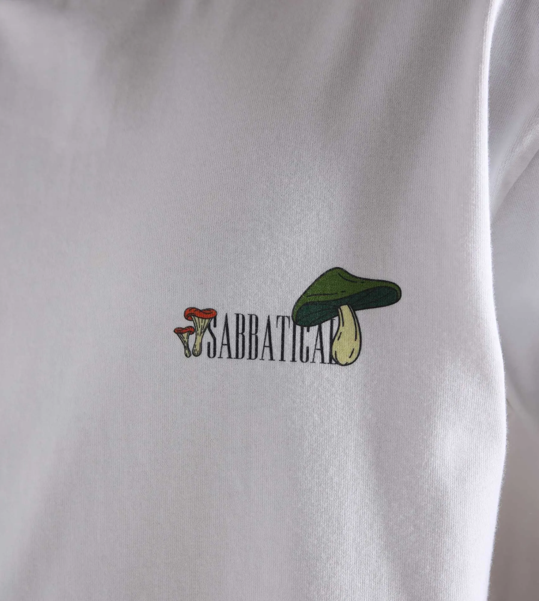 Sabbatical Dancing Shrooms T-Shirt White
