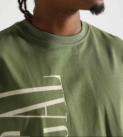 Sabbatical Logo Longsleeve Army Green