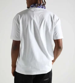 Sabbatical Logo T-Shirt White Army Green