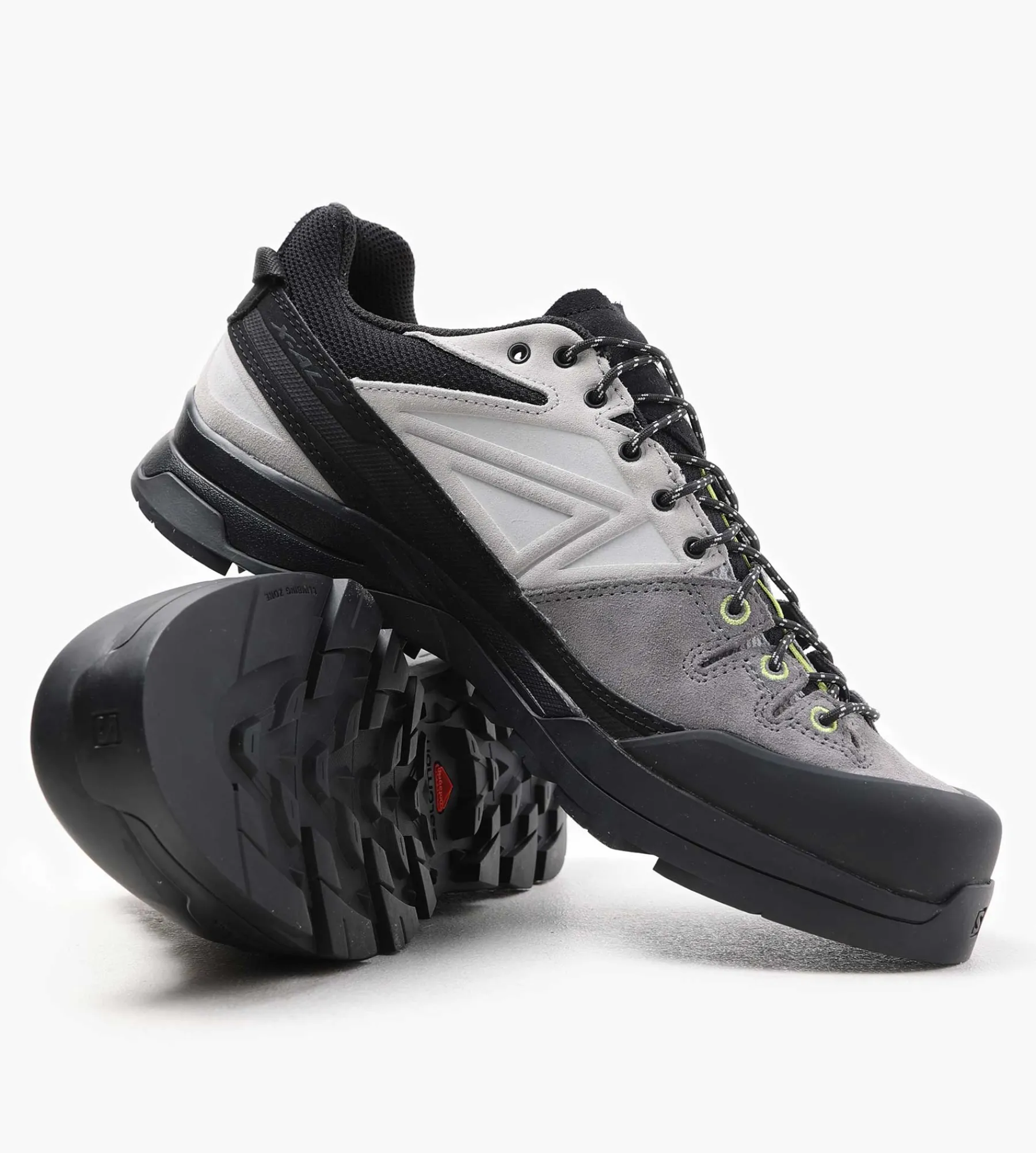 Salomon X-ALP LTR Black Castlerock Citron