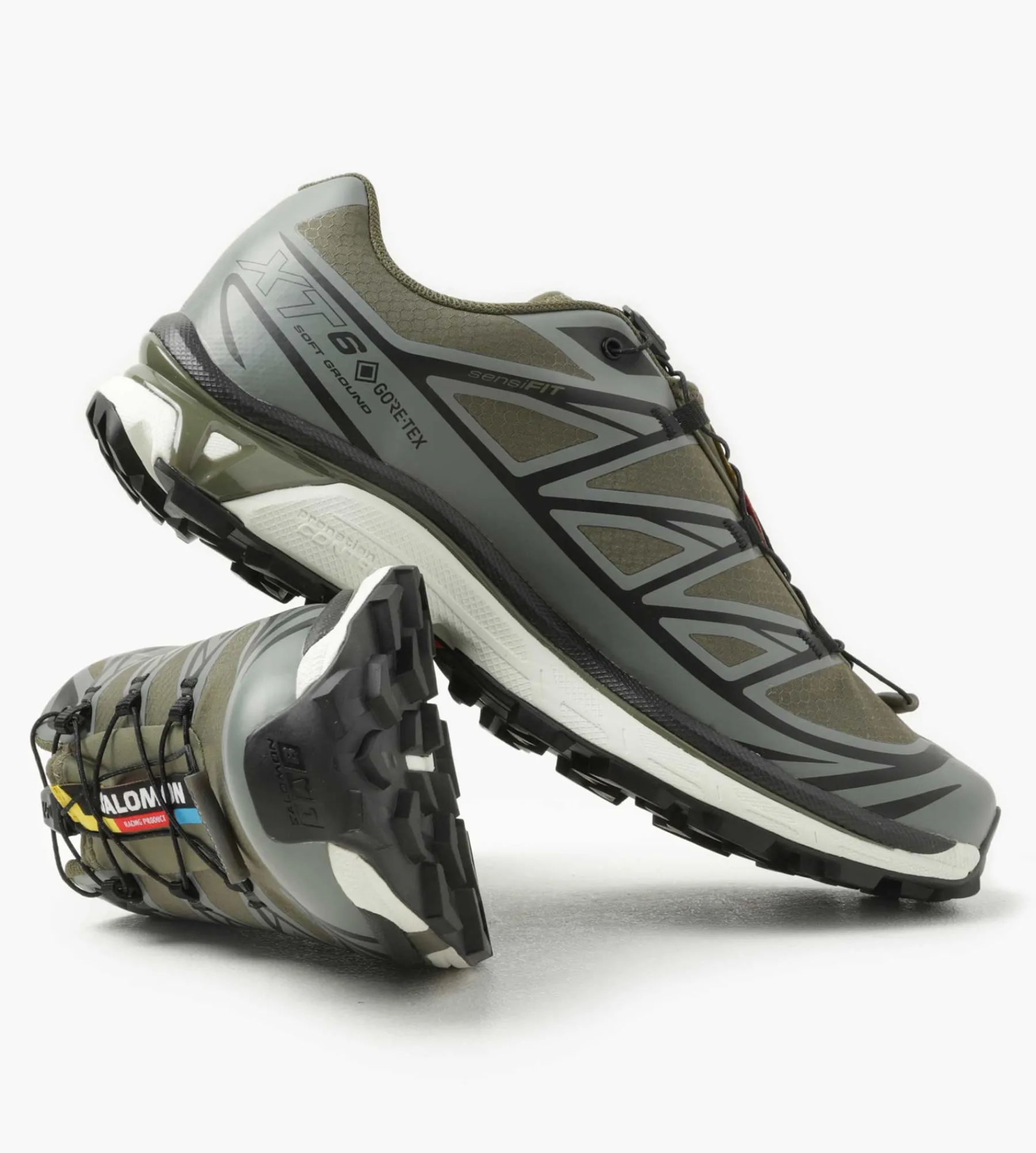 Salomon XT-6 GTX Olive Night Sedsa Black