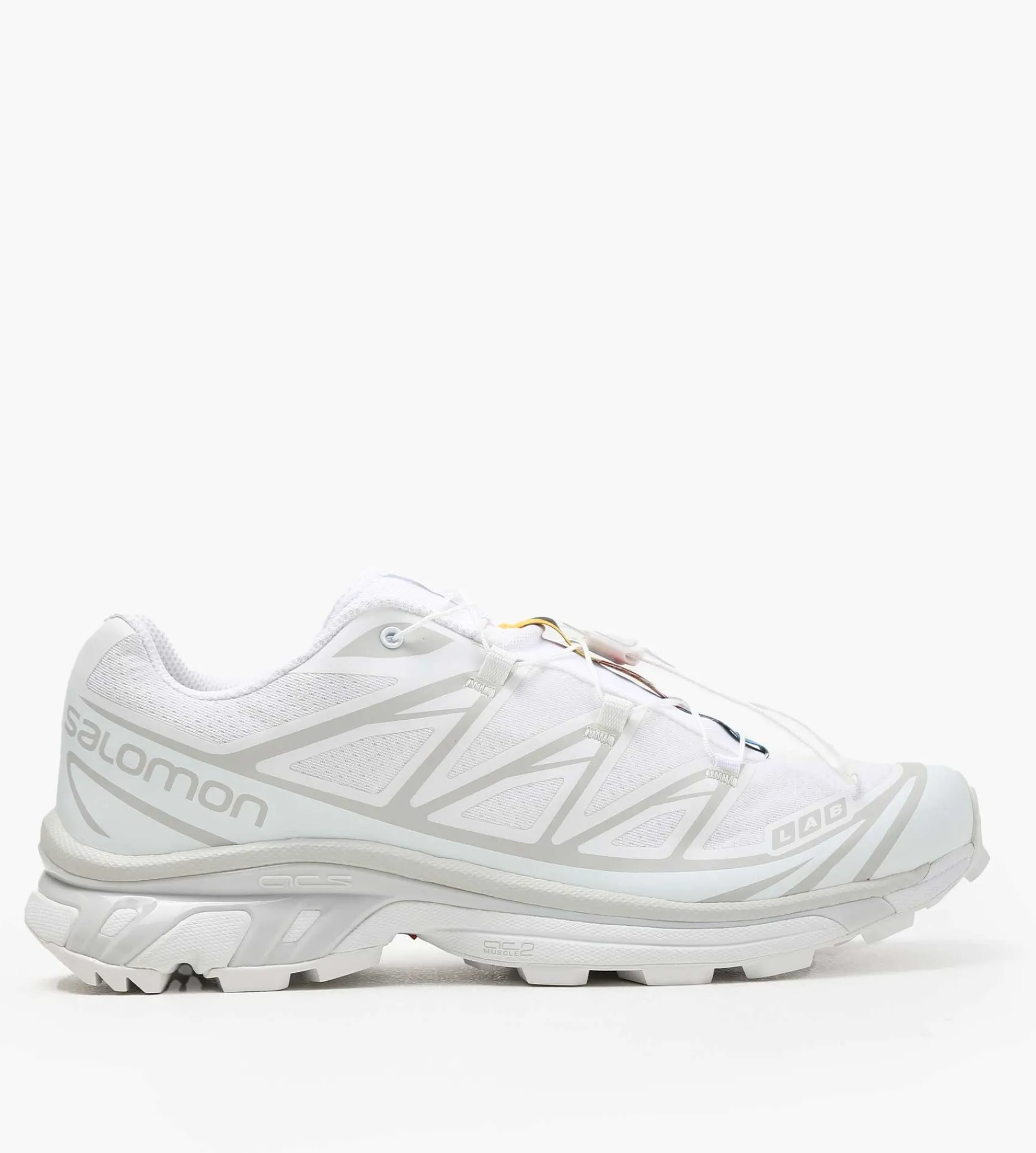 Salomon XT-6 White White Lunar Rock