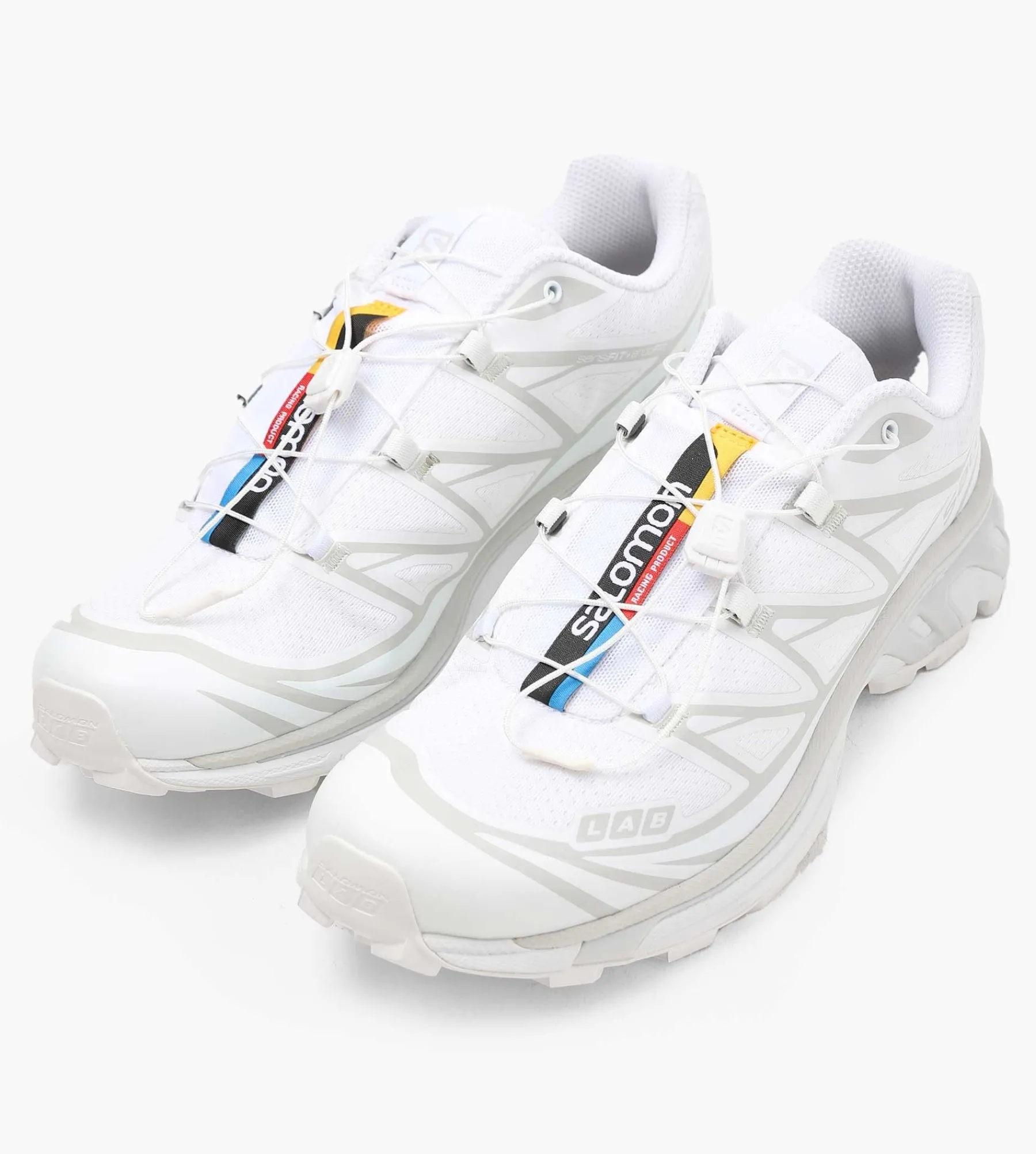 Salomon XT-6 White White Lunar Rock
